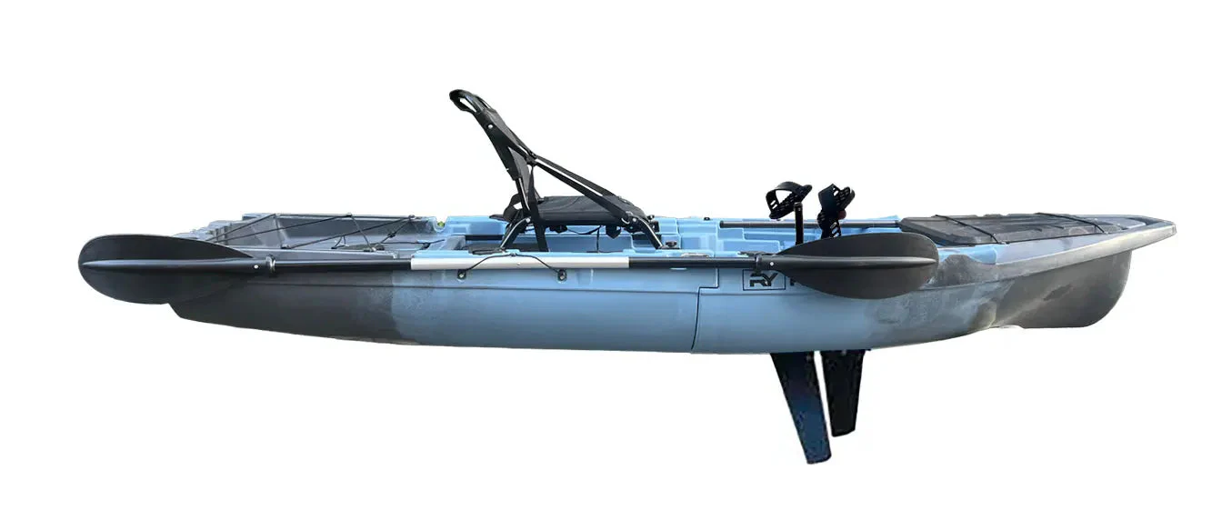 10ft Recon Modular Fin Drive Pedal Fishing Kayak | 430lbs Capacity | 2 Piece - Image 3