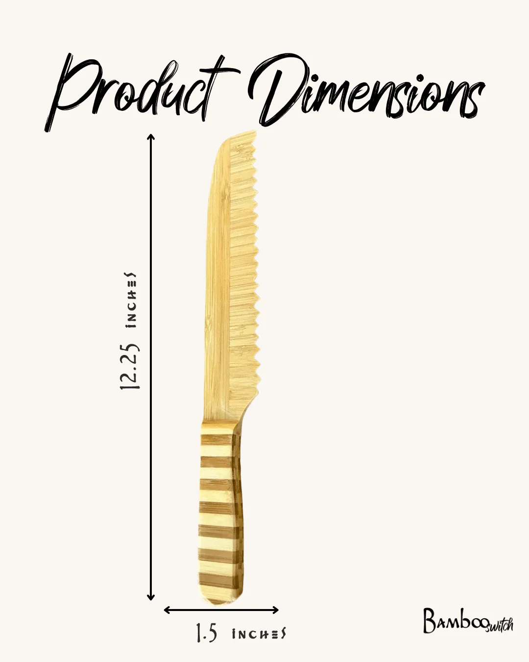 Bamboo Bread Knife - Image 4