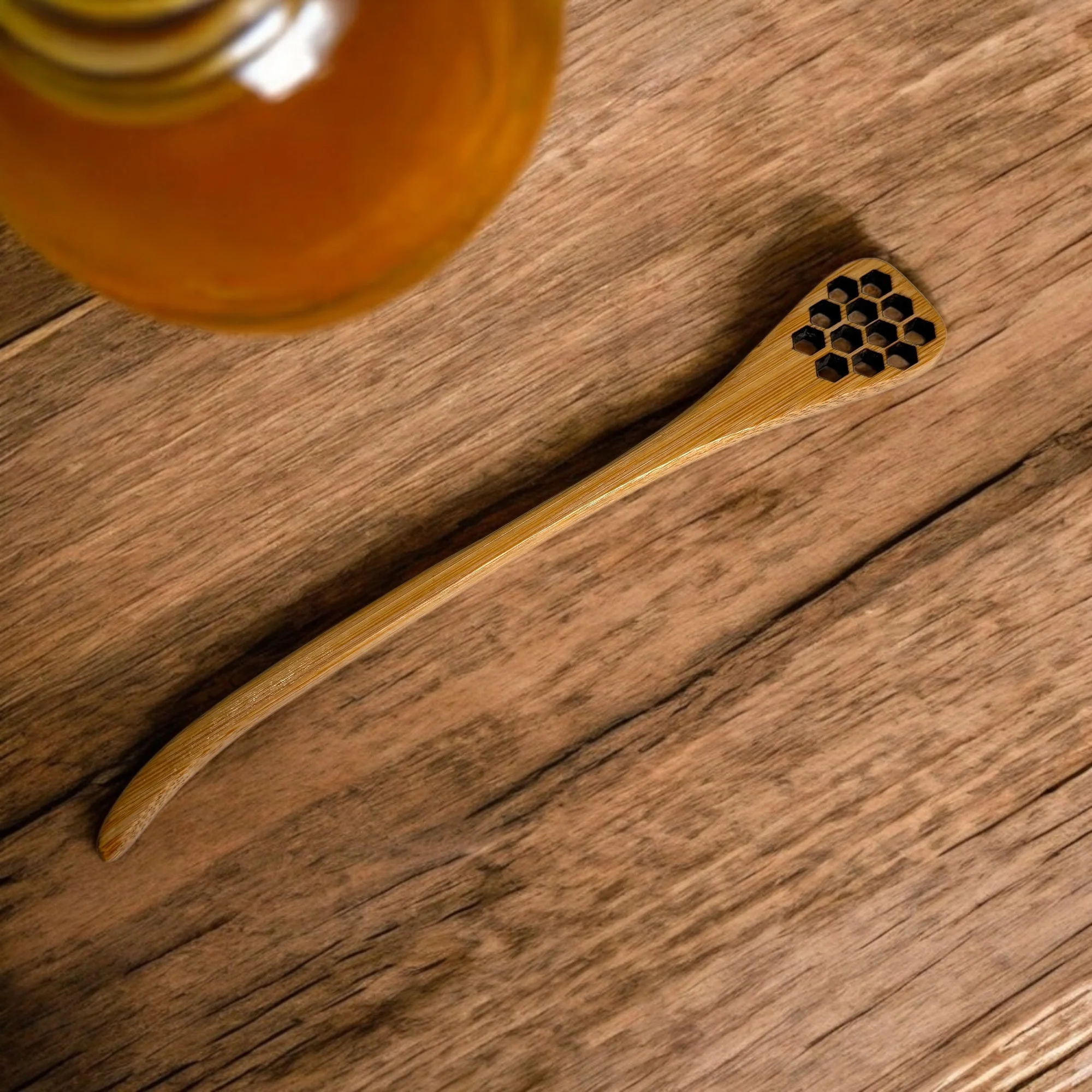 Bamboo Honey Dipper Spoon - Image 5