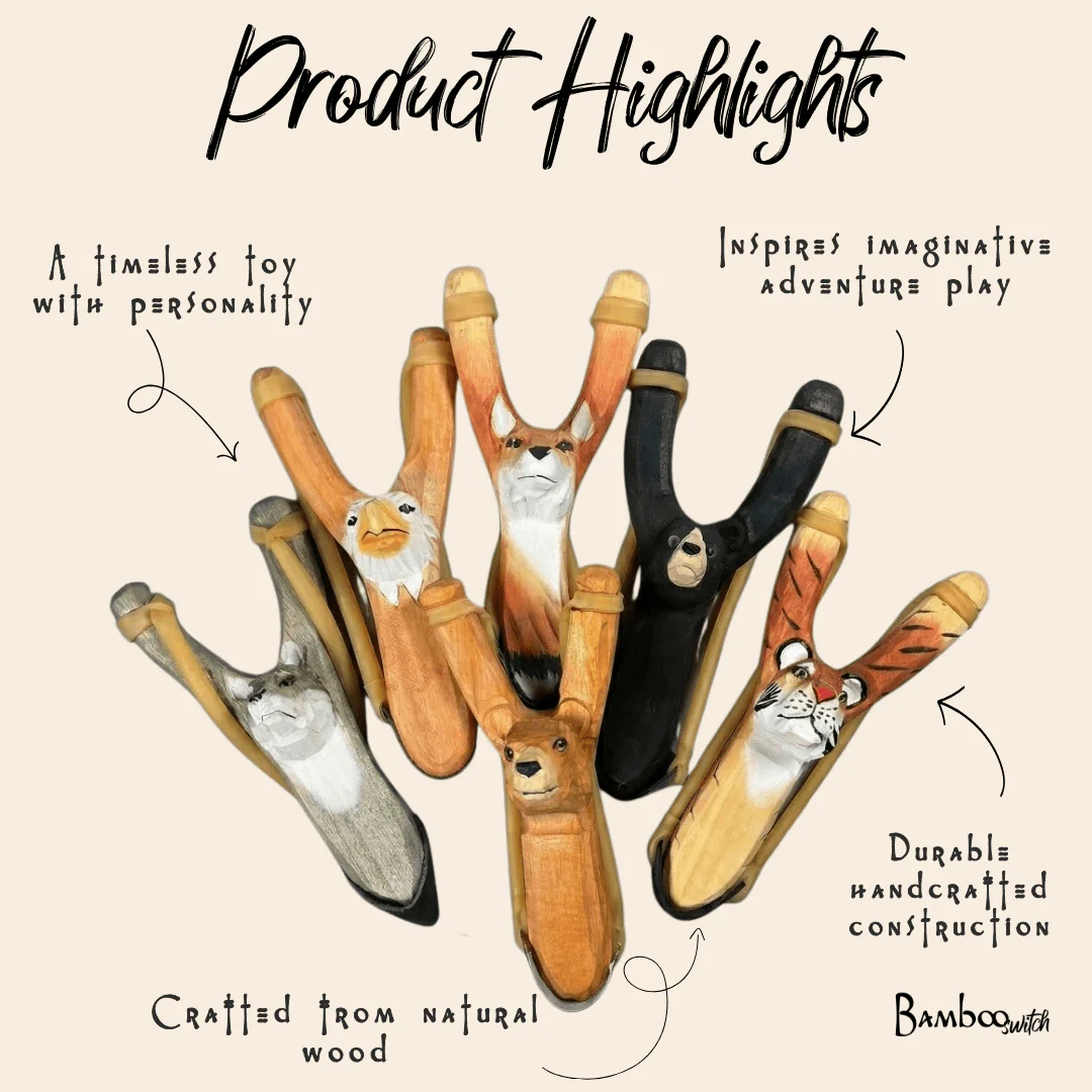 Wooden Toy | Animal Slingshot - Image 14